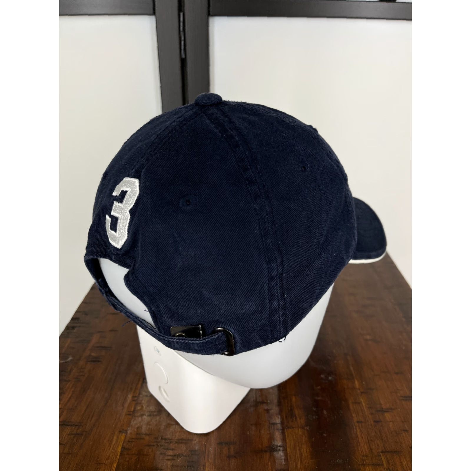 Vintage US Polo Assn Hat Cap Strap Back Adult Blue Pony 100% Cotton Twill Golf Logo Golfer Mens Size US M / EU 48-50 / 2 - 7 Thumbnail