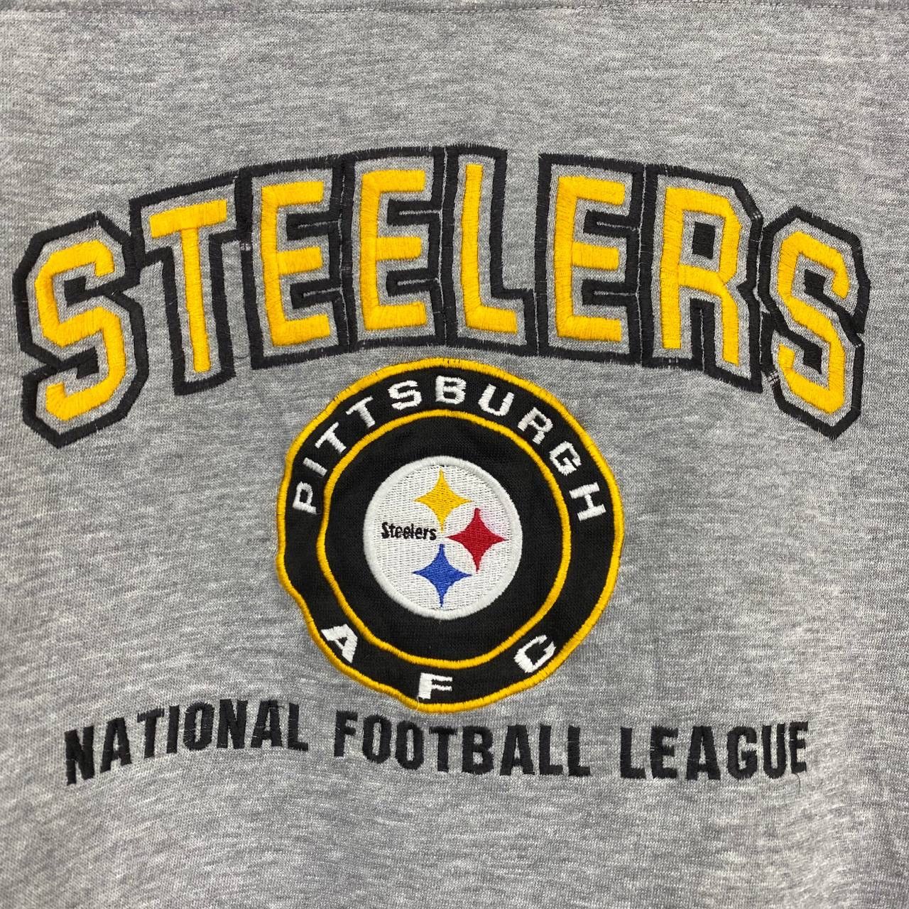 NFL 90s Vintage PITTSBURGH STEELERS by LEE Sweatshirt #2191/20 Size US XL / EU 56 / 4 - 2 Thumbnail