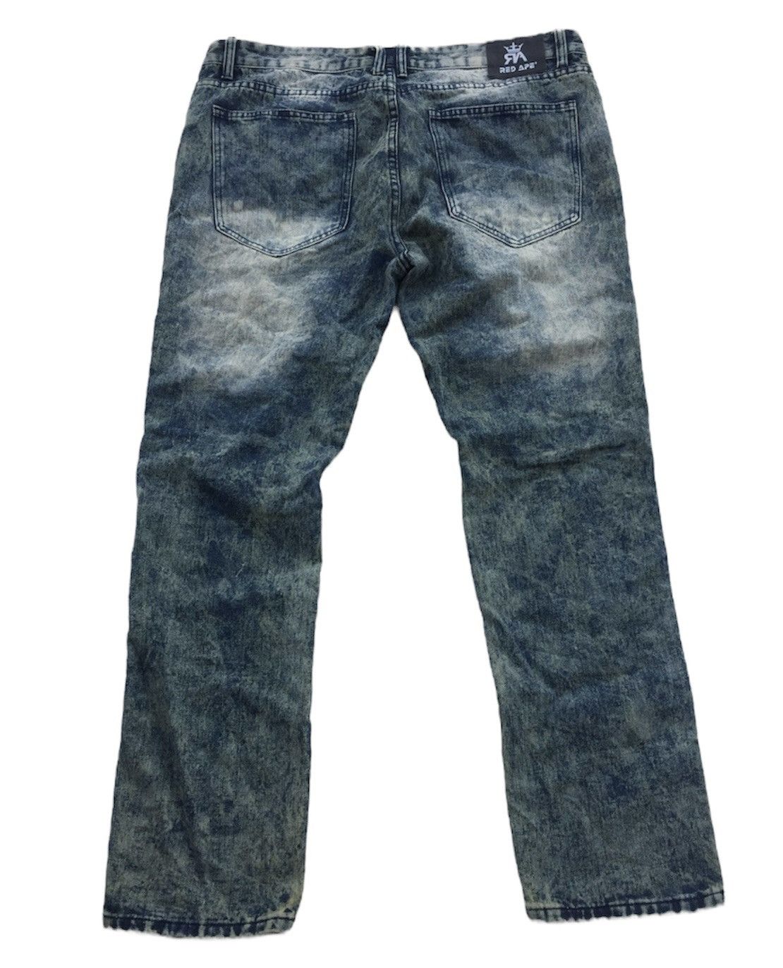 Japanese Brand Japanese Red Ape Biker Streetwear Jeans Size US 39 - 7 Thumbnail