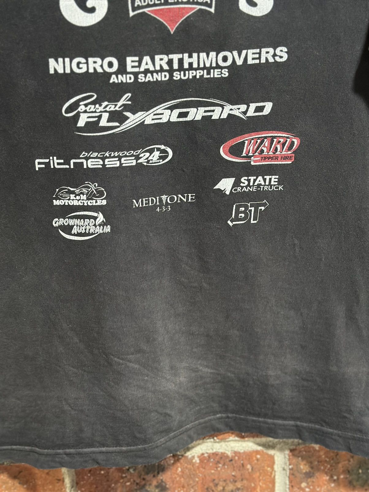 Sears Thrashed Vintage Ponde Safmx Championship Faded Tee Size US XXL / EU 58 / 5 - 15 Thumbnail