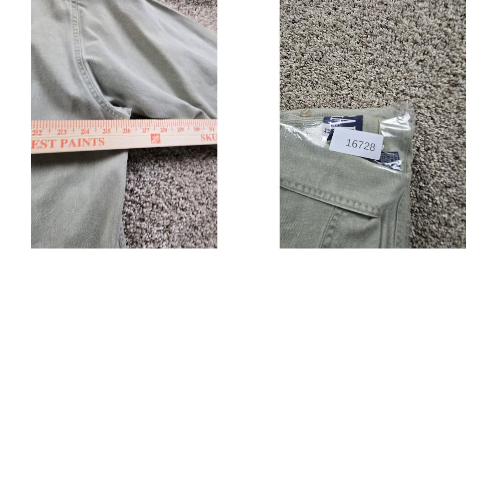 Gap VINTAGE GAP Shirt Mens XL Green Button-Down Twill Long Sleeve Cotton 90s Size US XL / EU 56 / 4 - 9 Thumbnail