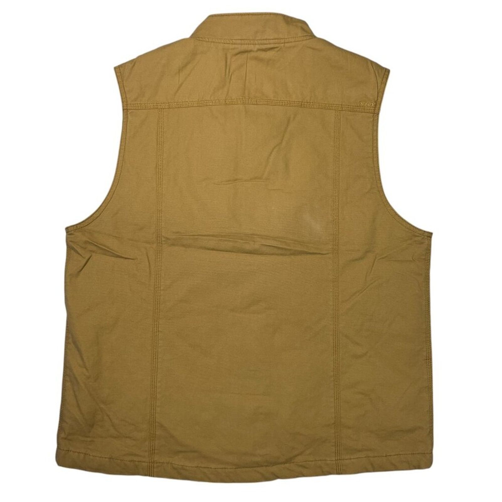 Prana Prana Trembly Vest Brown Large Stretch Canvas Utility Size US L / EU 52-54 / 3 - 3 Thumbnail