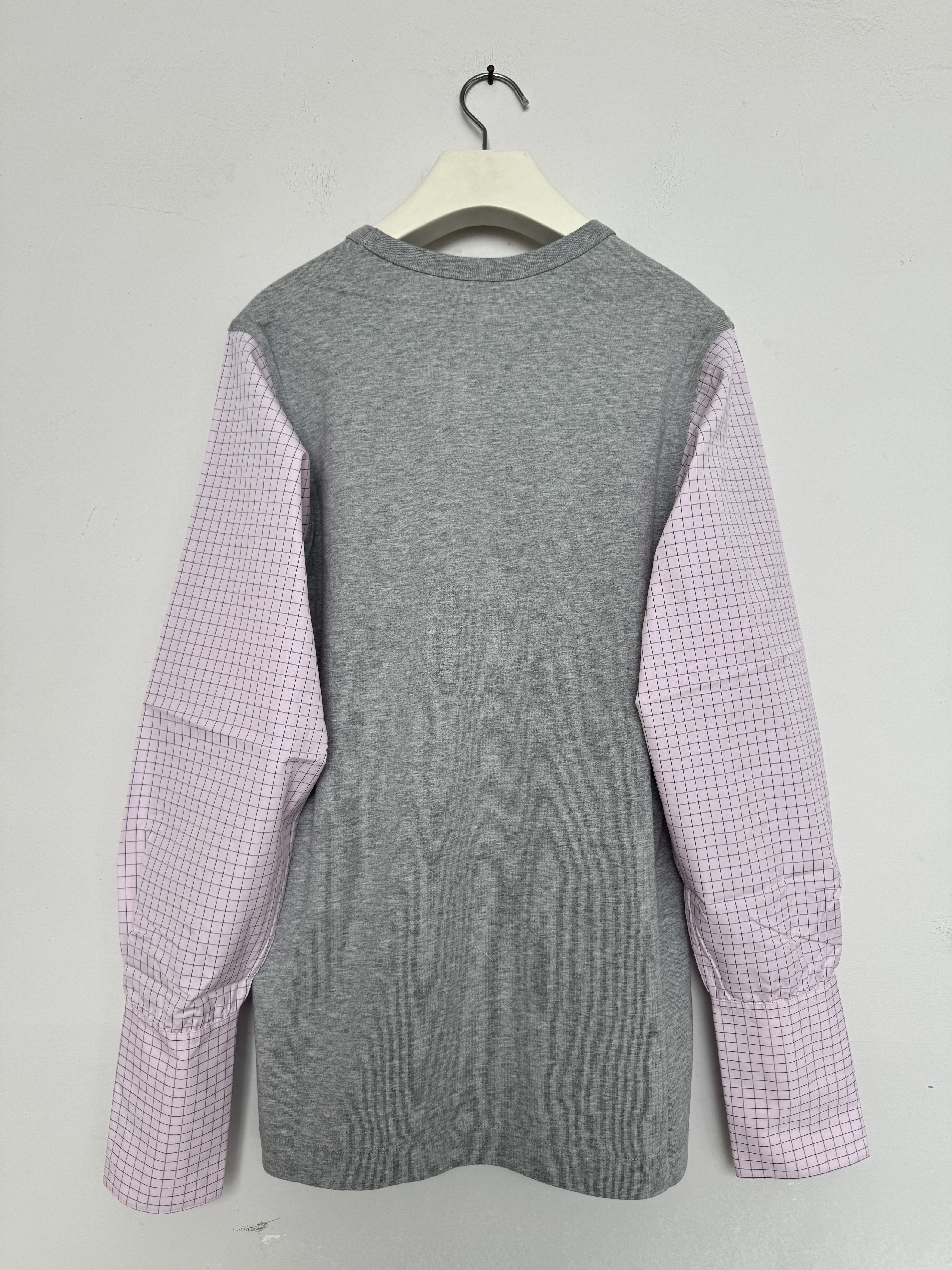 Dries Van Noten Dries Van Noten Heos Grey Cotton T-shirt Size XS / US 0-2 / IT 36-38 - 2 Thumbnail