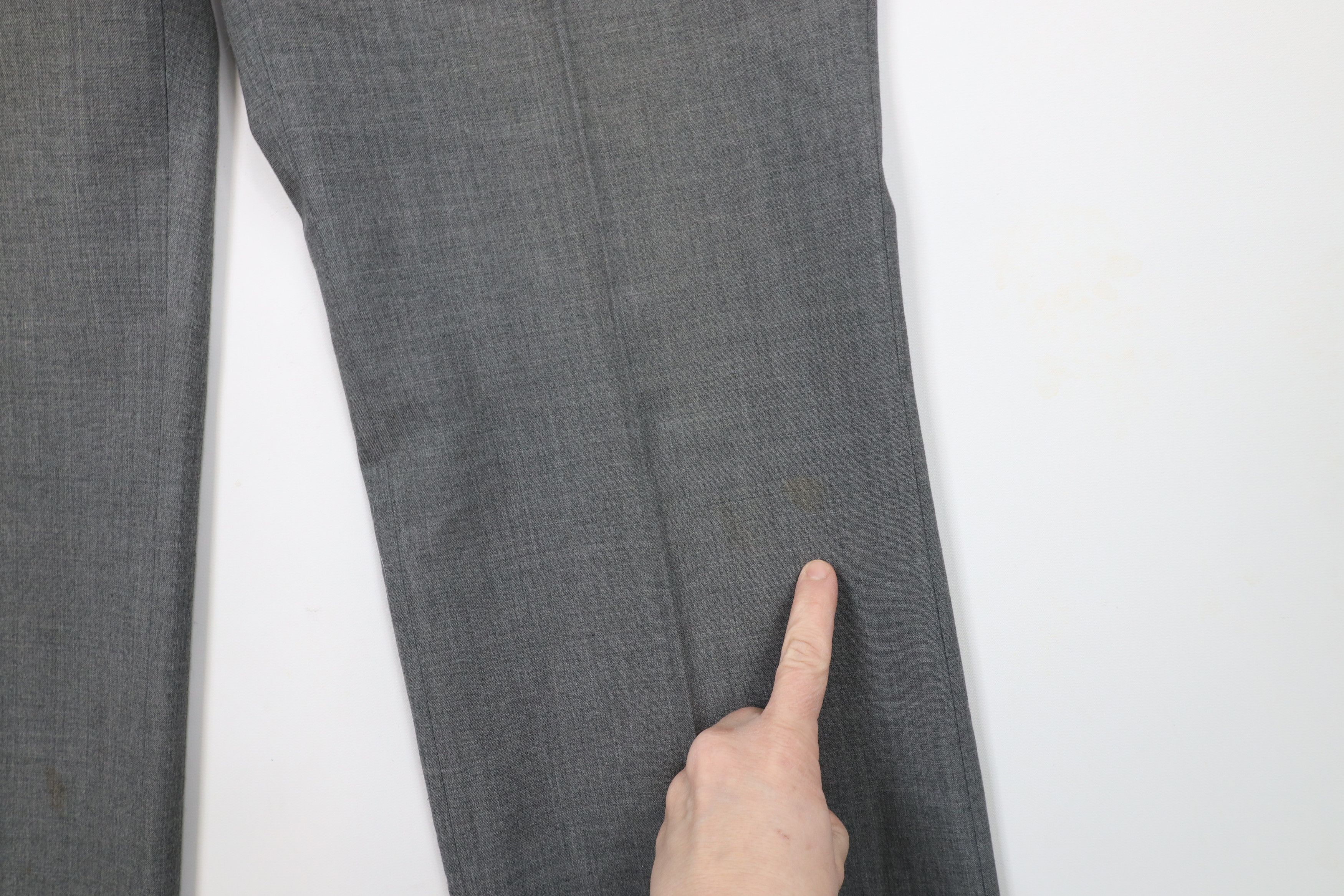 Vintage Vintage 70s Streetwear Wool Flared Wide Leg Chino Pants Size US 32 / EU 48 - 6 Thumbnail
