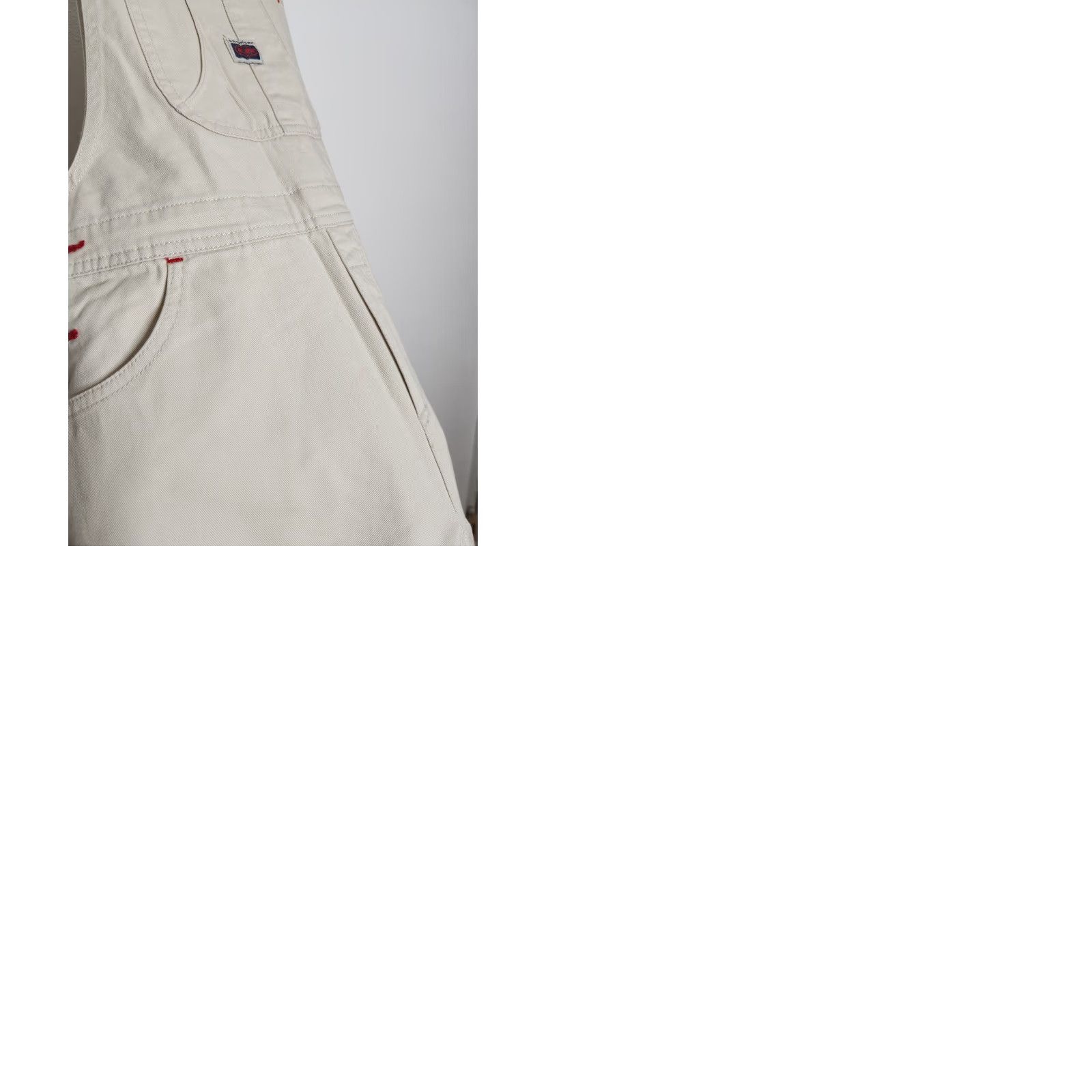 Vintage VINTAGE Unionbay Overalls Women's Small Cargo White 90s Y2K Fall Autumn Everyday Pants Size 28" / US 6 / IT 42 - 9 Thumbnail