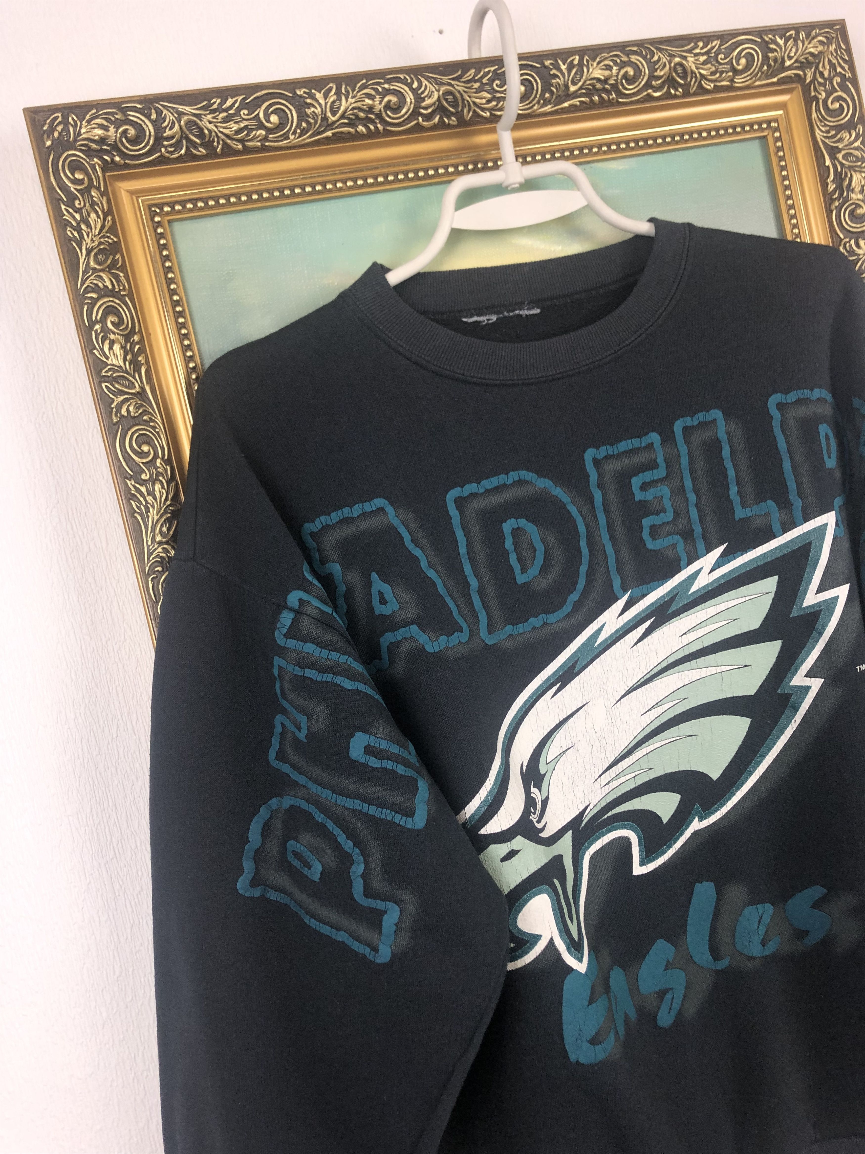 Vintage Philadelphia Eagles Sweatshirt Crewneck Big Logo