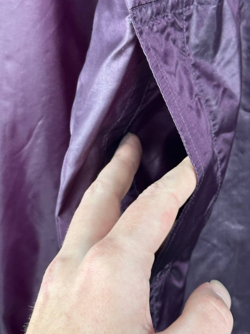 Dries Van Noten Dries Van Noten Purple Nylon Shiny Anorac Jacket Size M / US 6-8 / IT 42-44 - 12 Thumbnail