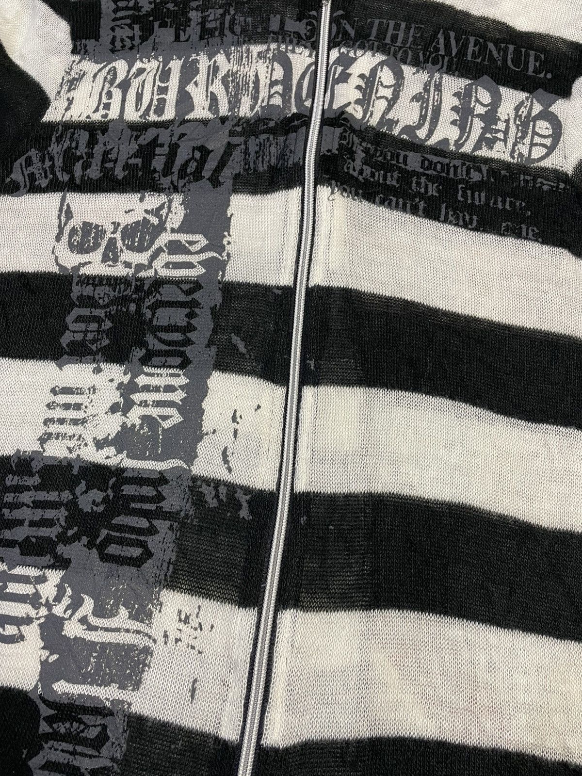 Seditionaries Y2K Ragout Union Jack Skull Print Knit Hoodie Punk Size S / US 4 / IT 40 - 4 Thumbnail