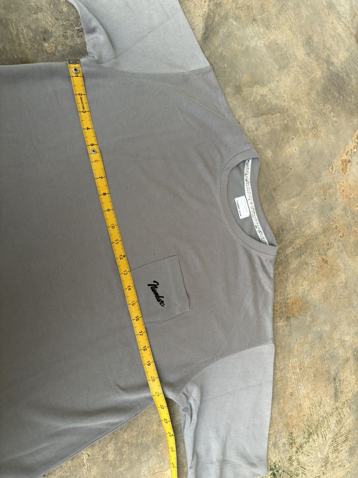 Number (N)ine Number (N)ine Pocket Tshirt Size US L / EU 52-54 / 3 - 7 Thumbnail
