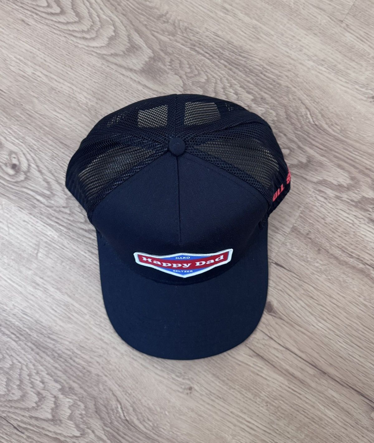 Full Send Full Send Happy Dad Trucker Hat Black Size ONE SIZE - 3 Thumbnail