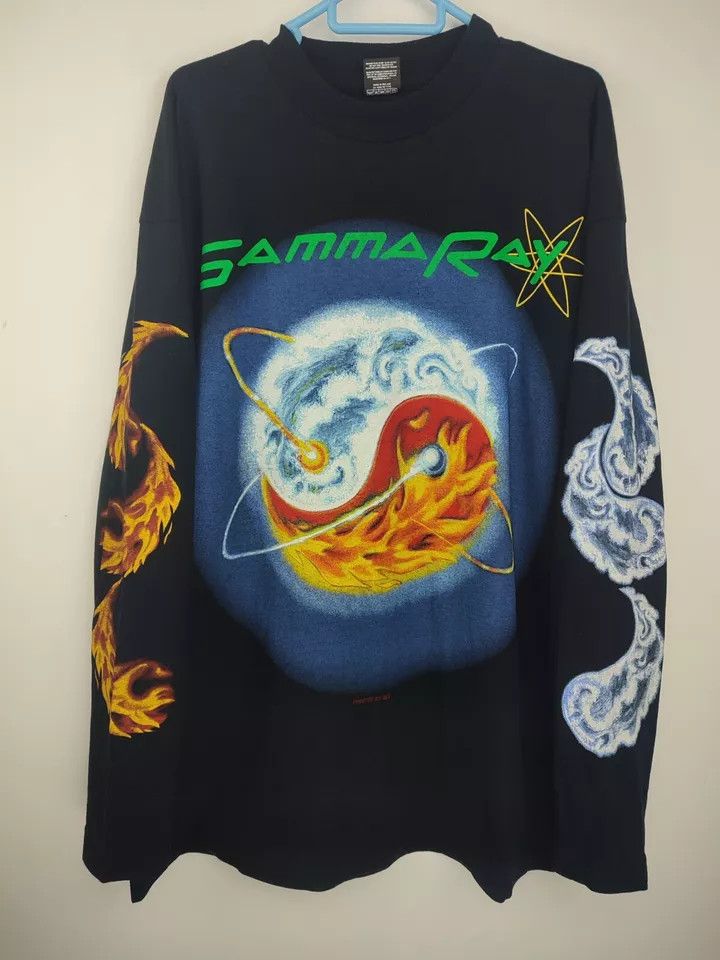 GAMMA RAY LAND OF THE FREE 1996 来日Tシャツ GAMMA RAY LAND OF THE FREE 1996 来日Tシャツ