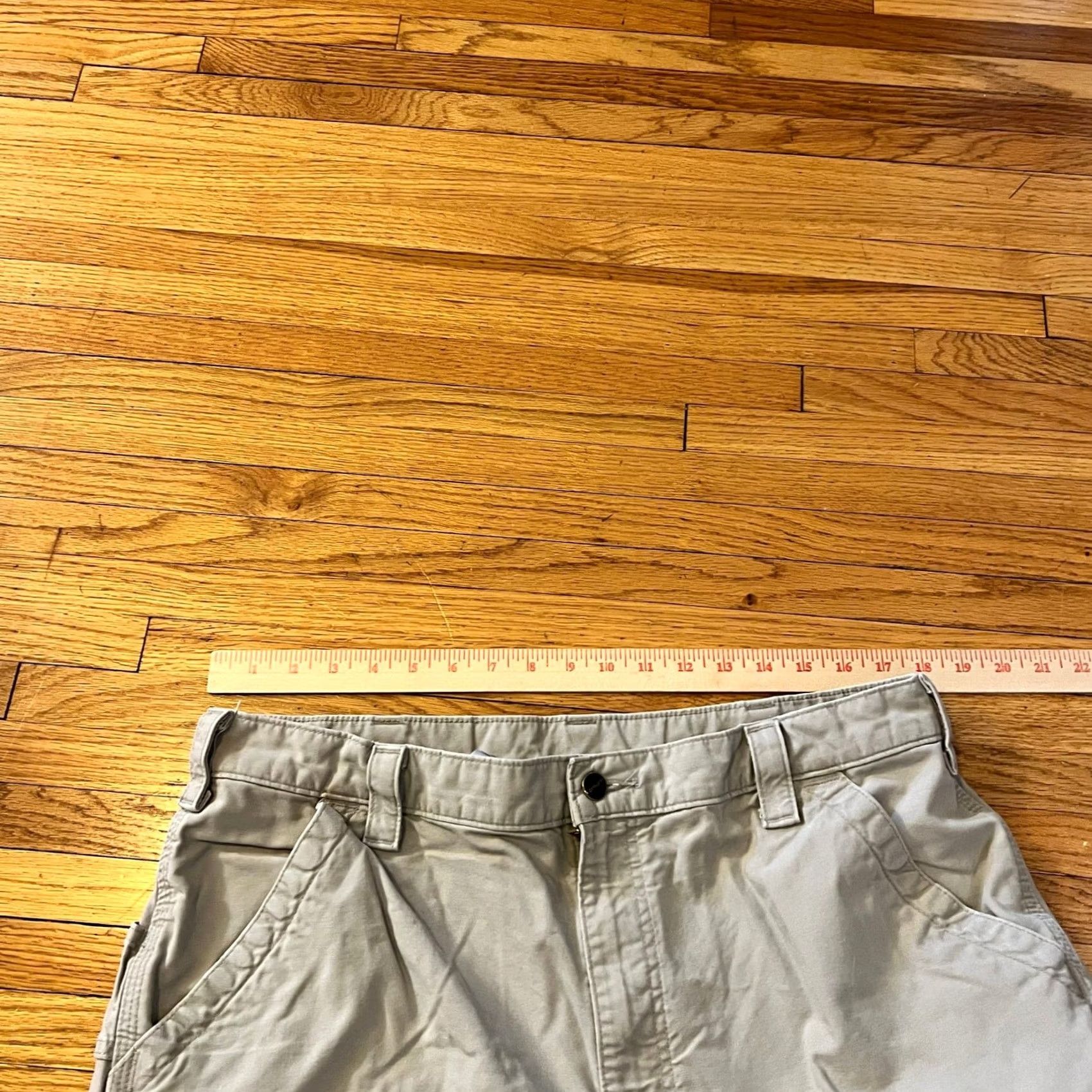 Carhartt Carhartt Carpenter Pants Mens 38 X36 Loose Original Fit Work Khaki Beige Size US 38 / EU 54 - 7 Thumbnail