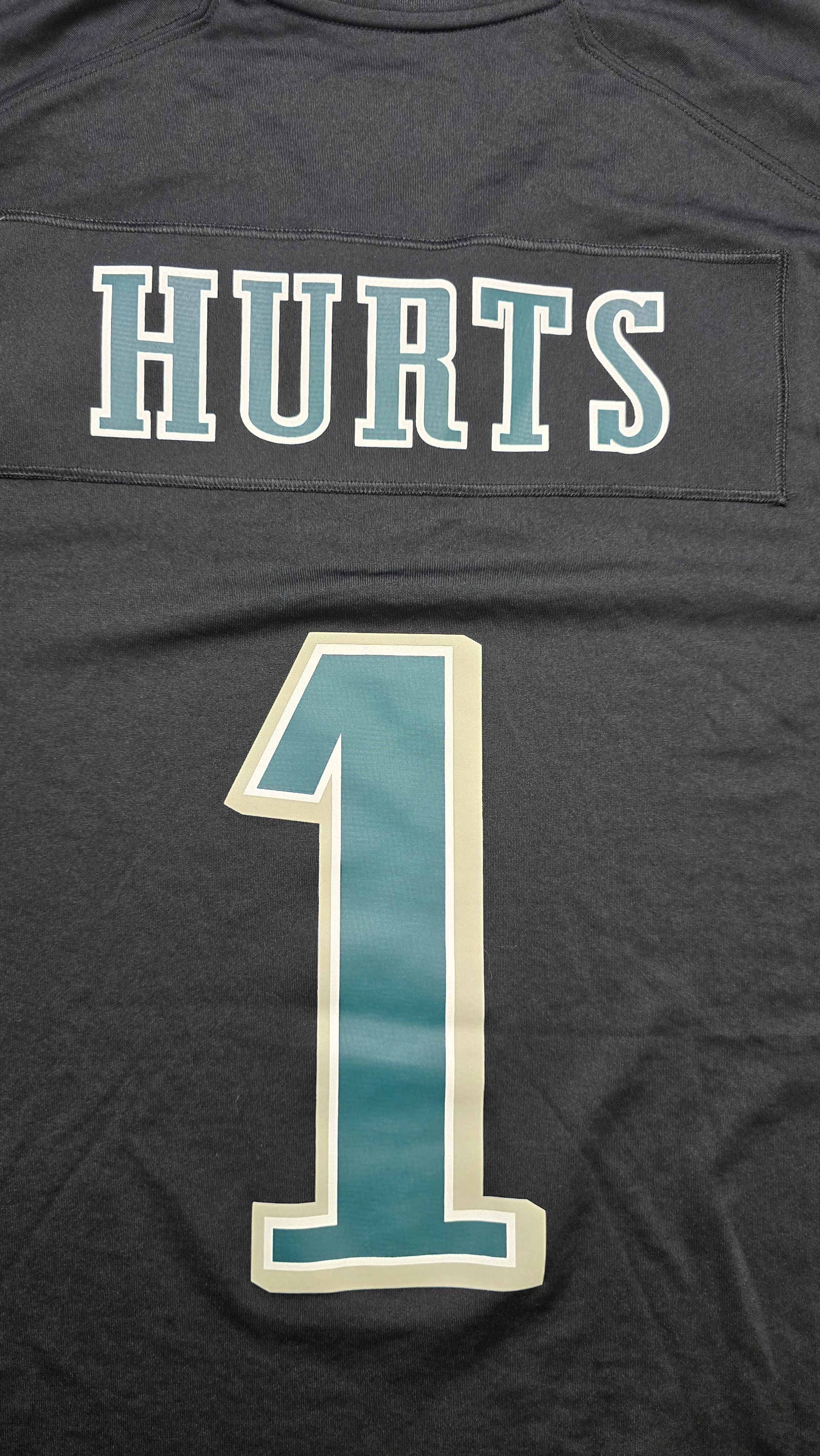 Nike Philadelphia Eagles Hurts Carbon Black Super Bowl 59 Jersey Size US XXL / EU 58 / 5 - 8 Thumbnail