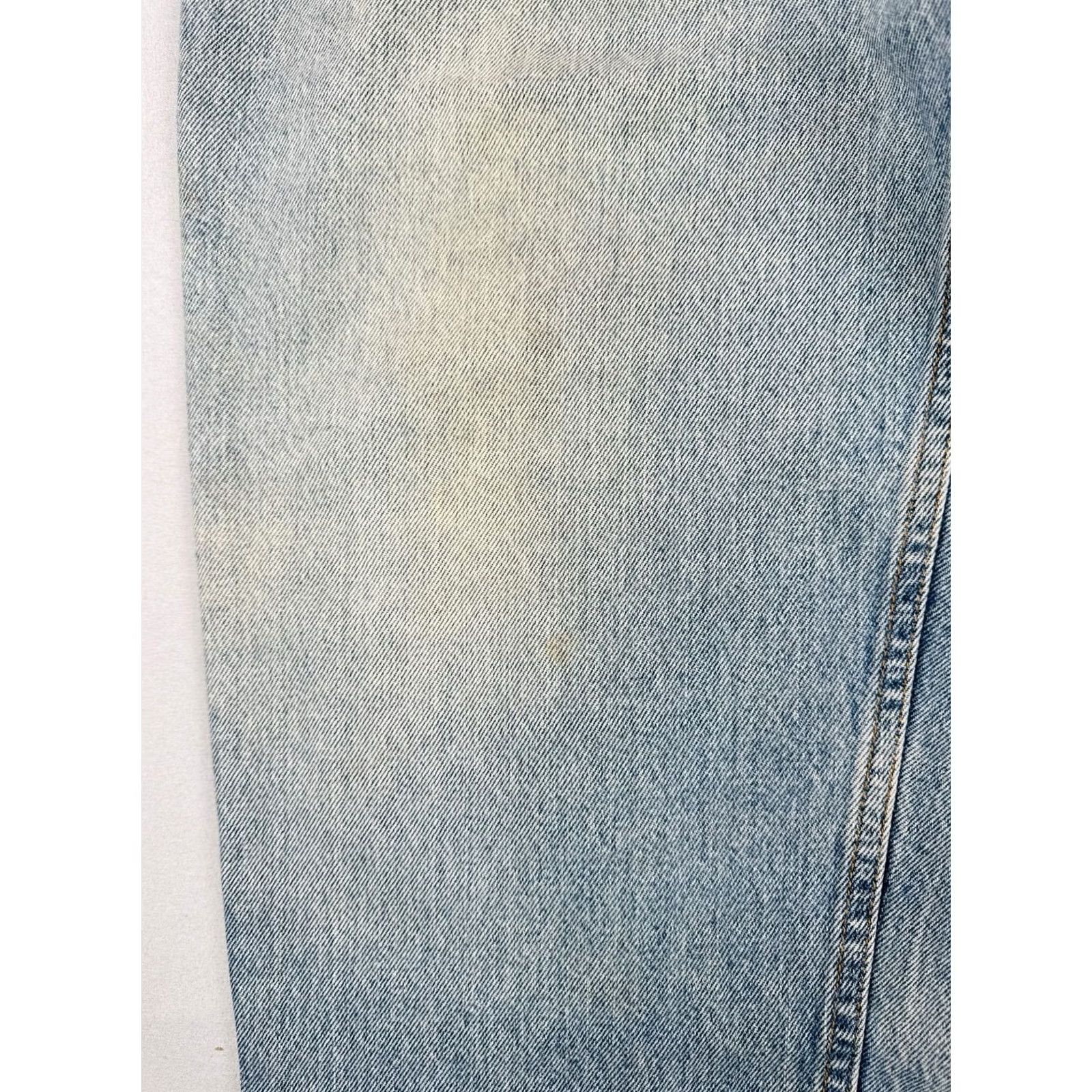 Levi's VINTAGE Levi's 560 Jeans Loose Fit Tapered USA Made 36x30 Light Wash Blue 90s Mens Size US 36 / EU 52 - 5 Thumbnail