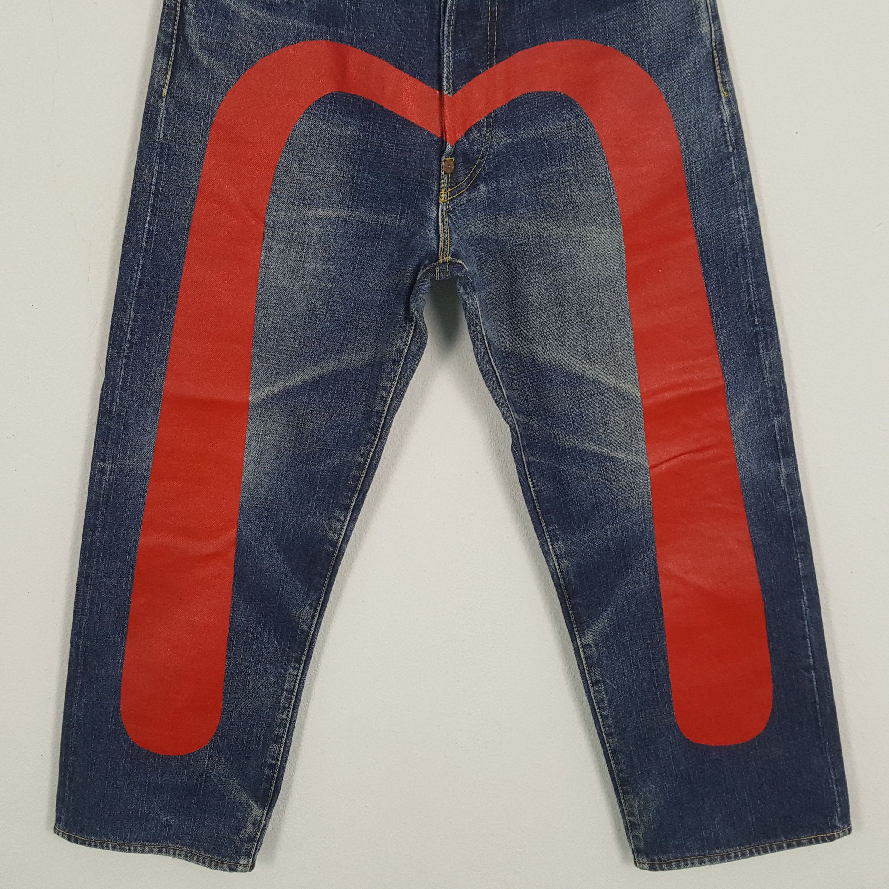 Evisu × Japanese Brand × Vintage EVISU Japanese Brand Fashion Style Custom Daicock Jeans Size US 28 / EU 44 - 3 Thumbnail