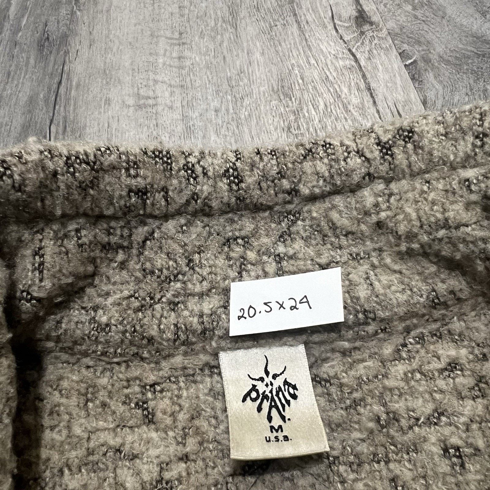 Prana VTG Prana Oatmeal Fleece Full Zip USA Women's Outdoor Jacket Size M / US 6-8 / IT 42-44 - 5 Thumbnail