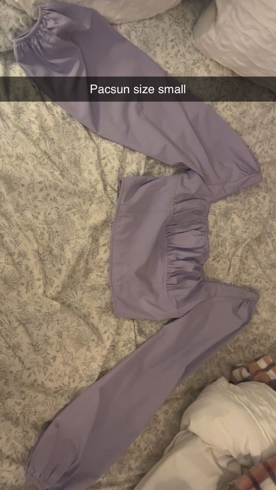 Pacsun Lavender princess, long sleeve puffy shirt Size S / US 4 / IT 40 - 1 Preview