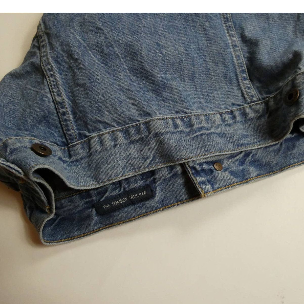 Lucky Brand Lucky Brand The Tomboy Trucker Blue Denim Jacket Size medium Size M / US 6-8 / IT 42-44 - 3 Thumbnail