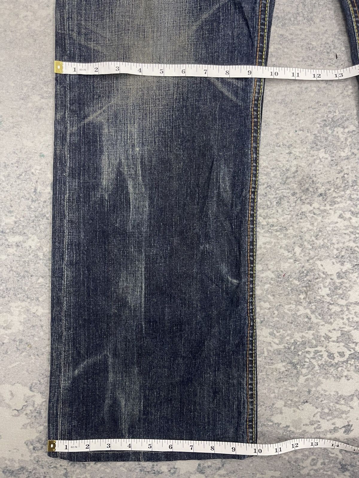 Edwin Flare Jeans Edwin 503 Blue Trip Boot Cut Low Rise Denim Size US 34 / EU 50 - 13 Thumbnail