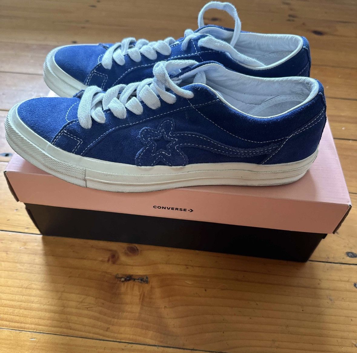Golf le Fleur Converse one star Ox Golf Le Fleur Mono (Blue) Size US 9 / EU 42 - 8 Thumbnail