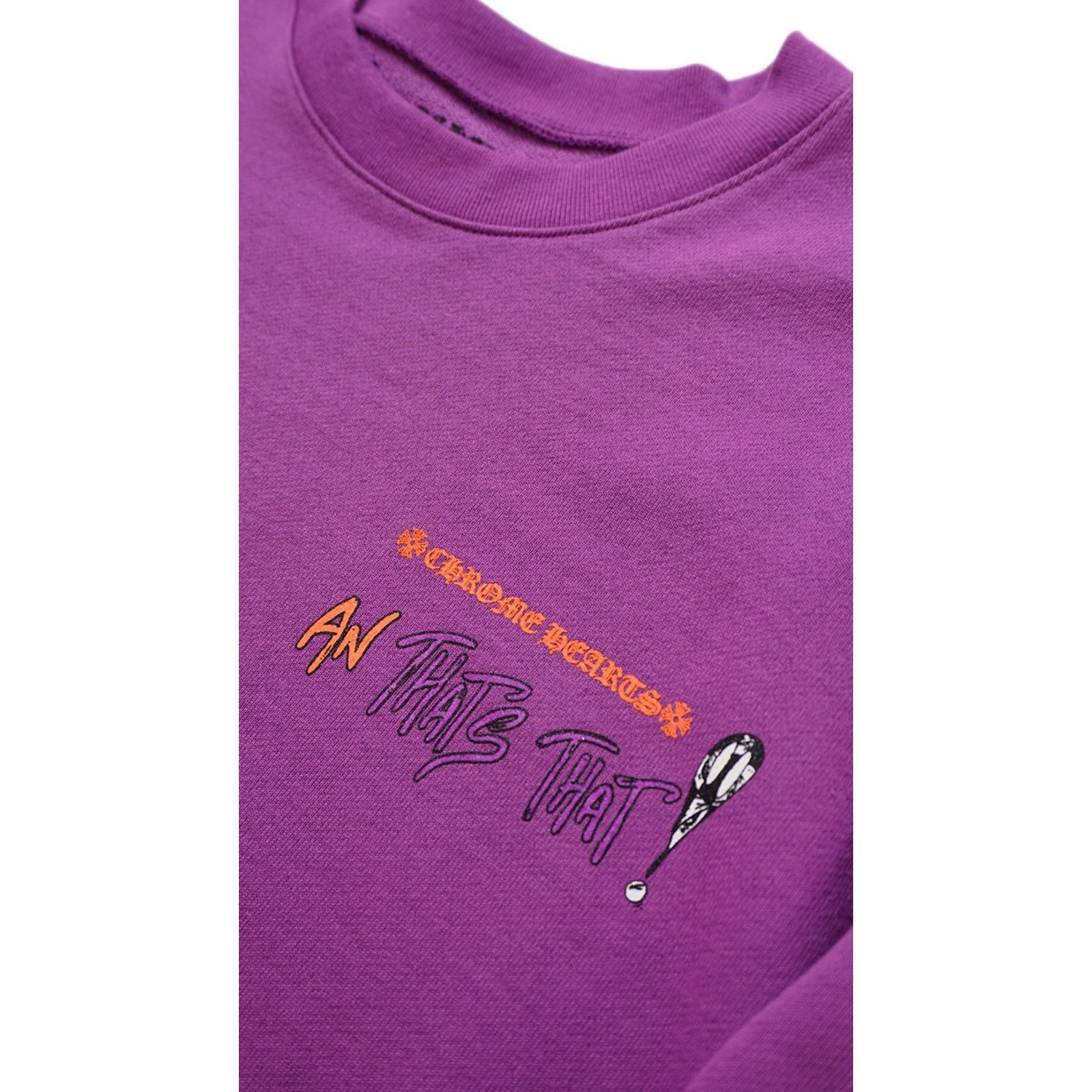 Chrome Hearts Matty Boy 'I Want More Not Less' Crewneck Size US XL / EU 56 / 4 - 5 Thumbnail