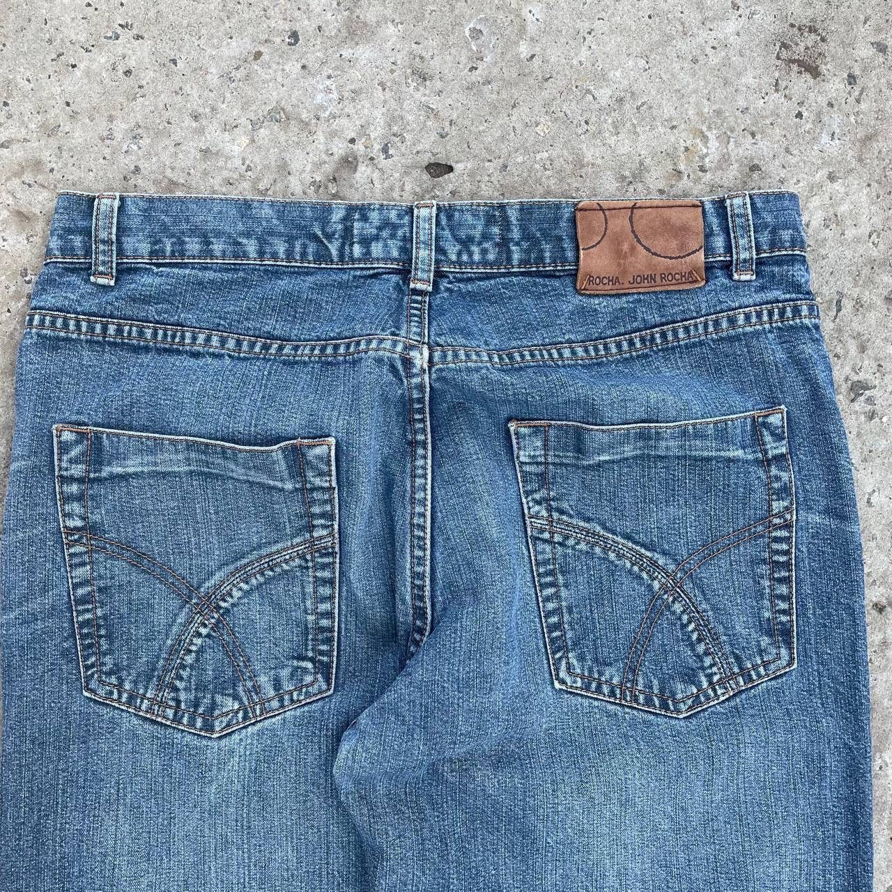 Le Grande Bleu (L.G.B.) VTG Western John Rocha Jeans Size 34 Y2K Old Money Bootcut Size US 34 / EU 50 - 10 Thumbnail