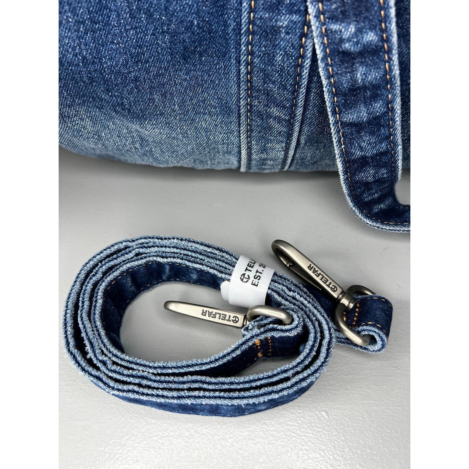 Telfar Telfar Large Denim Duffle Size ONE SIZE - 11 Thumbnail
