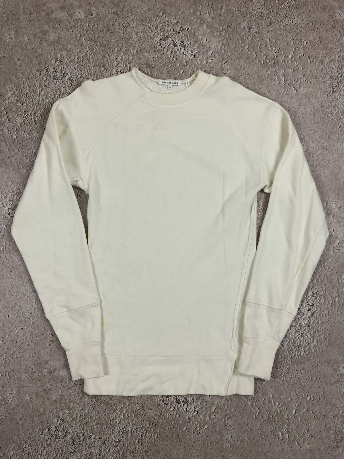 image of Helmut Lang Long Sleeve in White, Men's (Size XS)