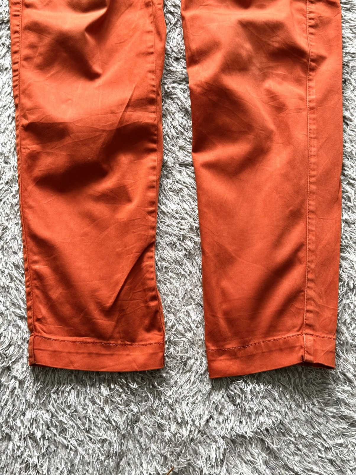 C.P. Company C.P. COMPANY ORANGE GARMENT DYED CARGO PANTS Size US 33 - 12 Thumbnail