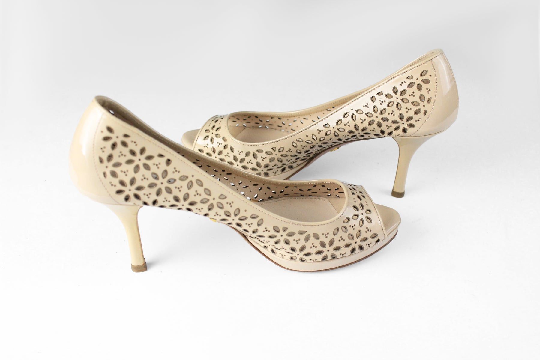 Prada Prada Heels Shoes Women's EUR 37 Size US 7 / IT 37 - 5 Thumbnail