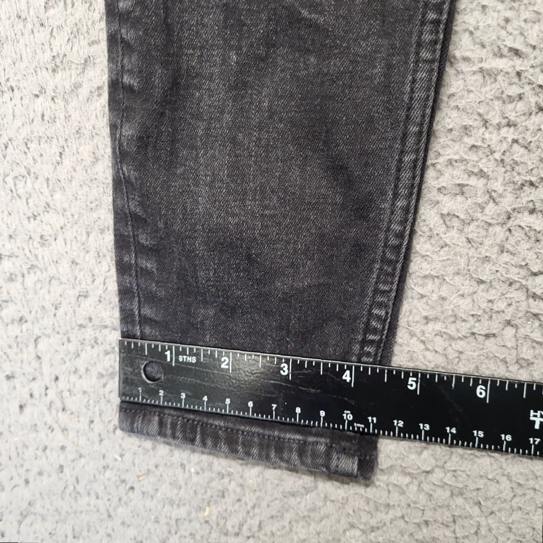 Gap GAP Jeans Womens Size 4/27 High Rise Universal Legging Black Denim Preppy Casual Skinny 5-Pocket Design Womens Size 27" / US 4 / IT 40 - 6 Thumbnail