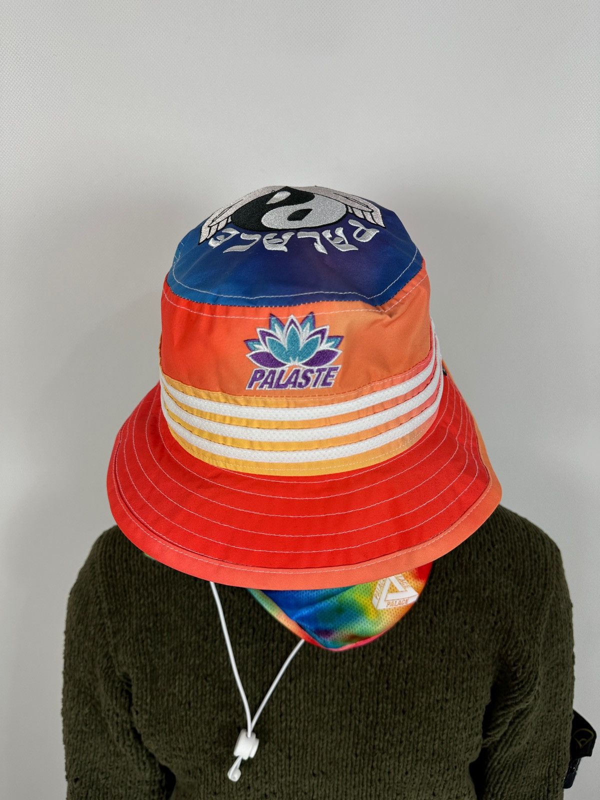 Adidas NWT! Adidas x Palace Yoga Palaste Ninja Bucket Hat Size ONE SIZE - 5 Thumbnail