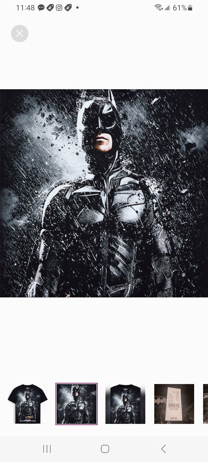 Other Batman Dark Knight Rises T-Shirt Size US L / EU 52-54 / 3 - 2 Thumbnail