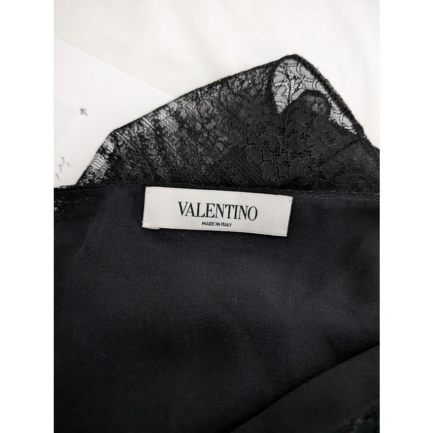Valentino o1rshd1 Women's Top in Black Size M / US 6-8 / IT 42-44 - 11 Thumbnail