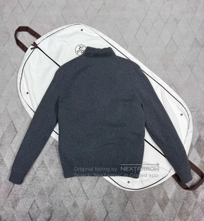 Loro Piana Loro Piana Baby Cashmere Knit Fur Jacket Size US M / EU 48-50 / 2 - 8 Thumbnail