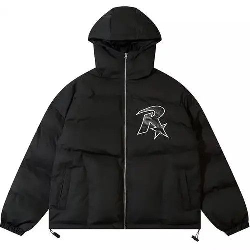 Other Embroidery Star Puffer Jacket Size US L / EU 52-54 / 3 - 4 Thumbnail