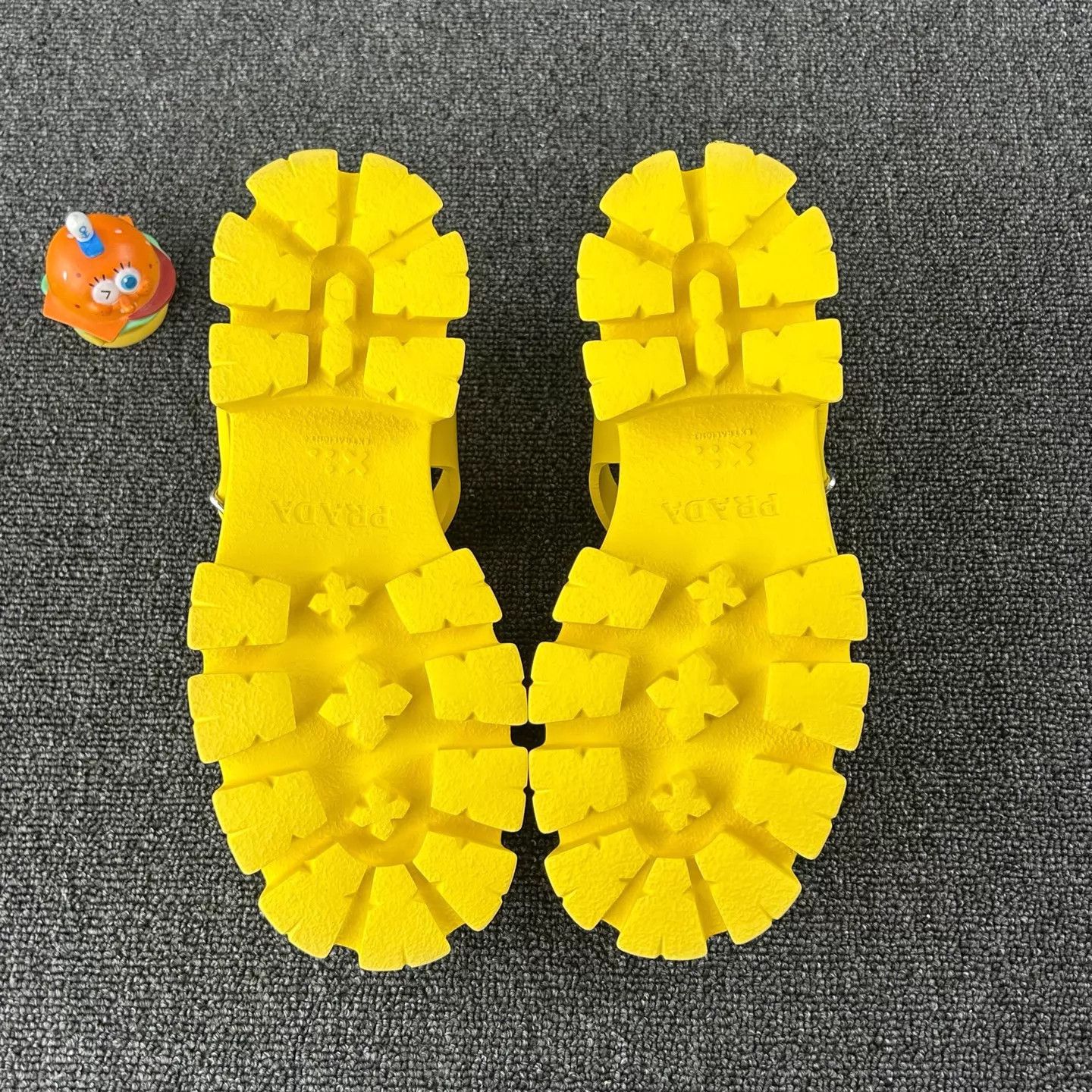 Prada Prada Yellow Platform Sandal HB6844 Size 37 Size US 6.5 / IT 36.5 - 6 Thumbnail