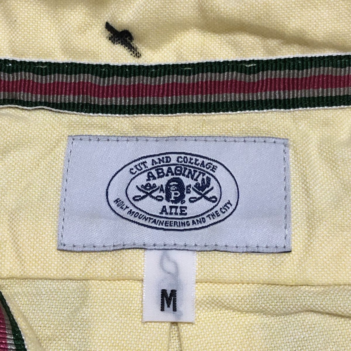 Bape Oxford Pocket BD S/S Shirt Size US M / EU 48-50 / 2 - 7 Thumbnail