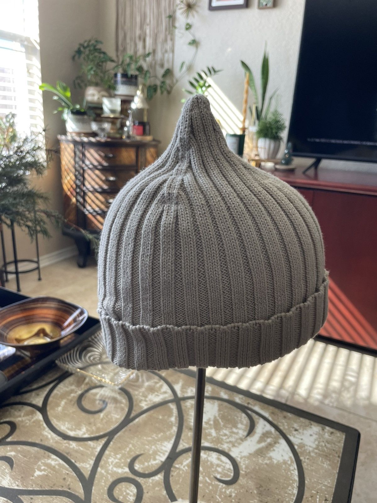Weekday Otto Beanie Ribbed Cotton/Poly blend Size ONE SIZE - 1 Thumbnail