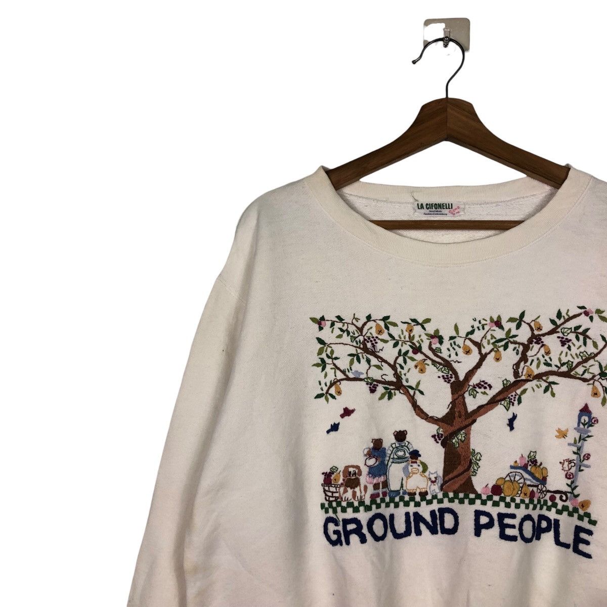 Japanese Brand × Vintage 📌Vintage Sweatshirt Pull Over La Cifonelli Embroidered Size US M / EU 48-50 / 2 - 8 Thumbnail