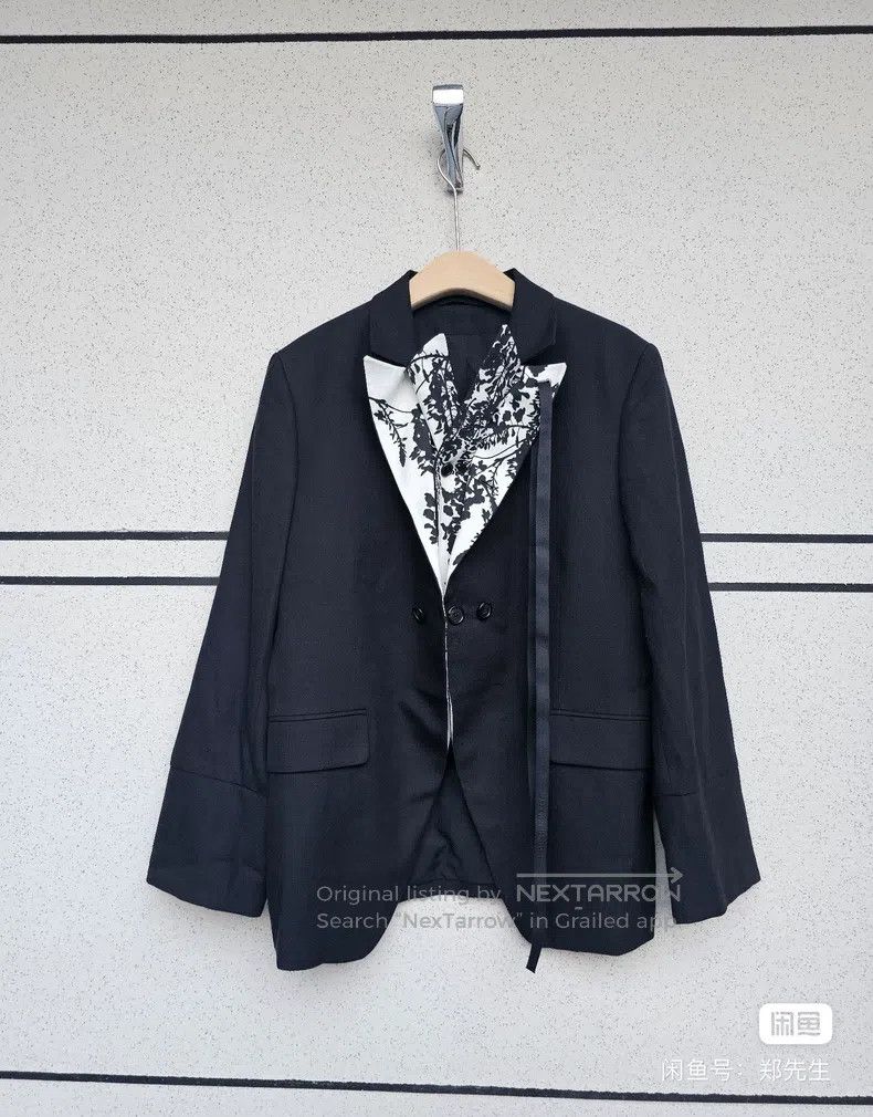 Ann Demeulemeester Ann Demeulemeester Size L Men's Suit Coat Size 50L - 1 Thumbnail