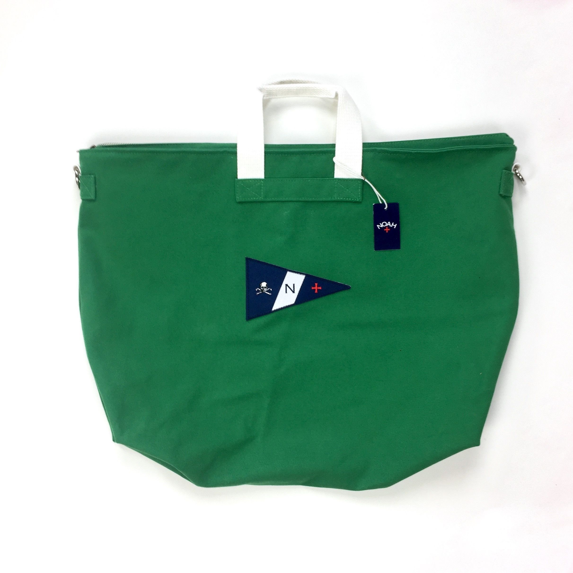 Noah Noah Kelly Green Canvas Holdall Bag DS Size ONE SIZE - 1 Preview