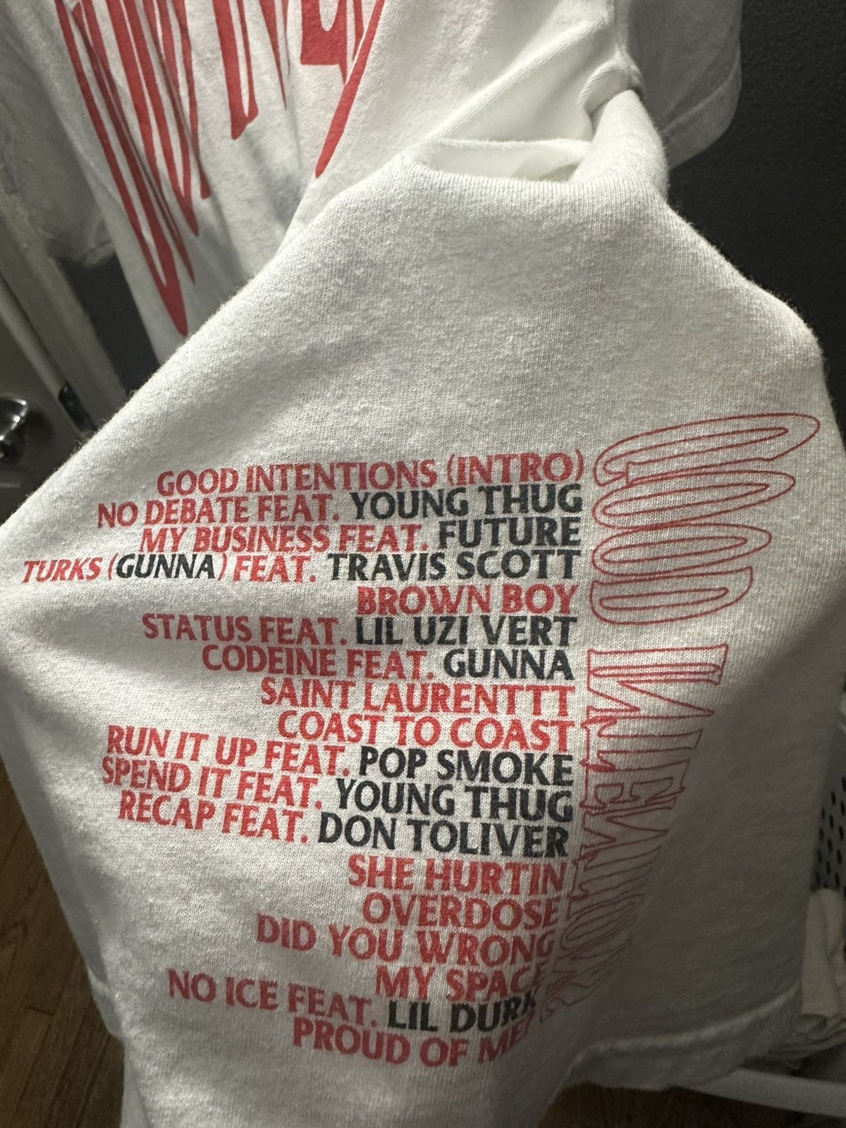 Vlone Good intentions vlone t-shirt Size US L / EU 52-54 / 3 - 4 Thumbnail