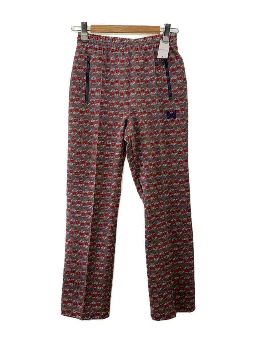 Needles Needles Poly Jacquard Track Pant Grey Floral Size US 28 / EU 44 - 1 Thumbnail