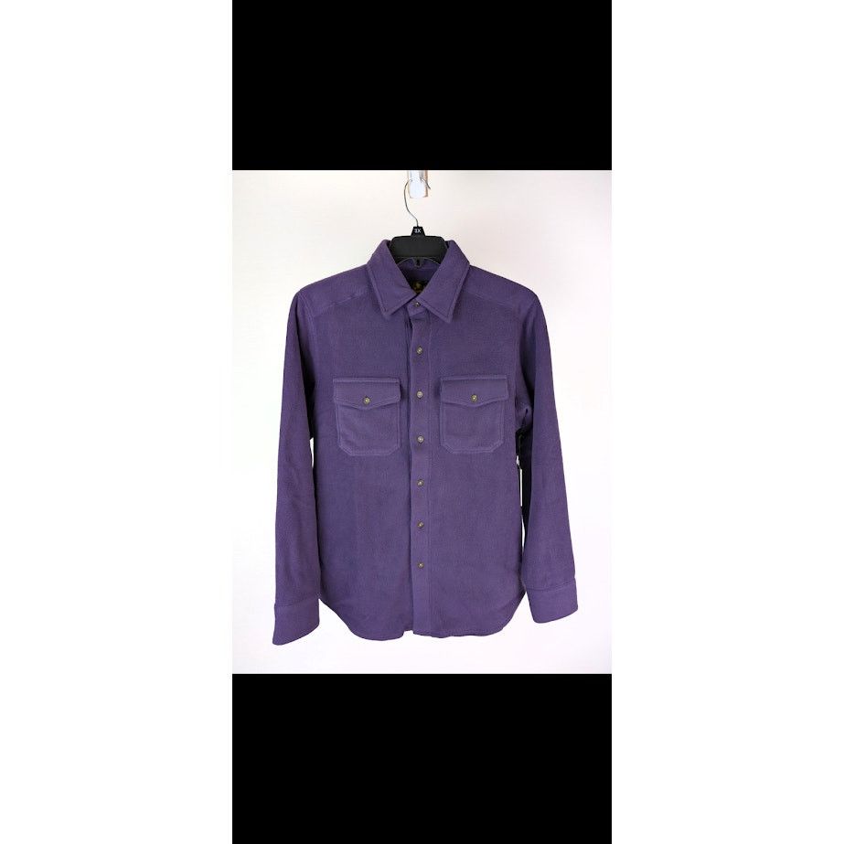 Aime Leon Dore o1rshd1 Fleece Shirt in Purple Size US S / EU 44-46 / 1 - 1 Thumbnail