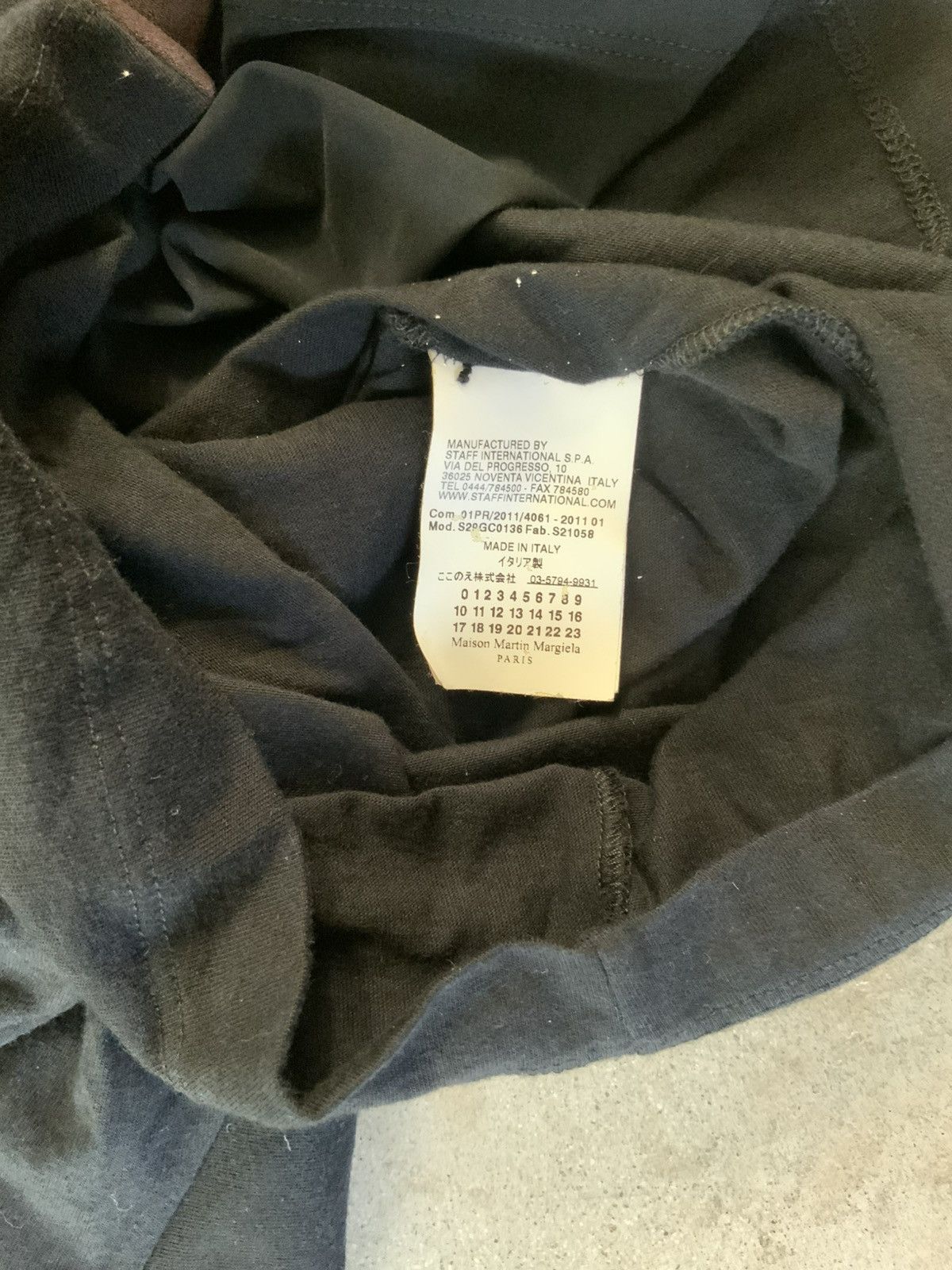 Maison Margiela ARTISANAL MAISON MARTIN MARGIELA REWORKED ASYMMETRICAL TOP Size US S / EU 44-46 / 1 - 5 Thumbnail