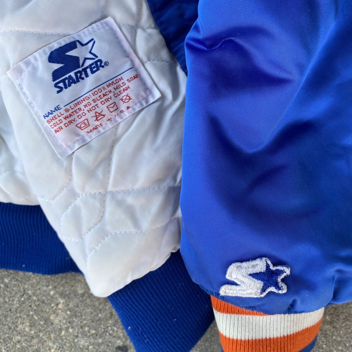 Starter Vintage Starter Florida Gators Satin Bomber Jacket Spellout Size US L / EU 52-54 / 3 - 7 Thumbnail