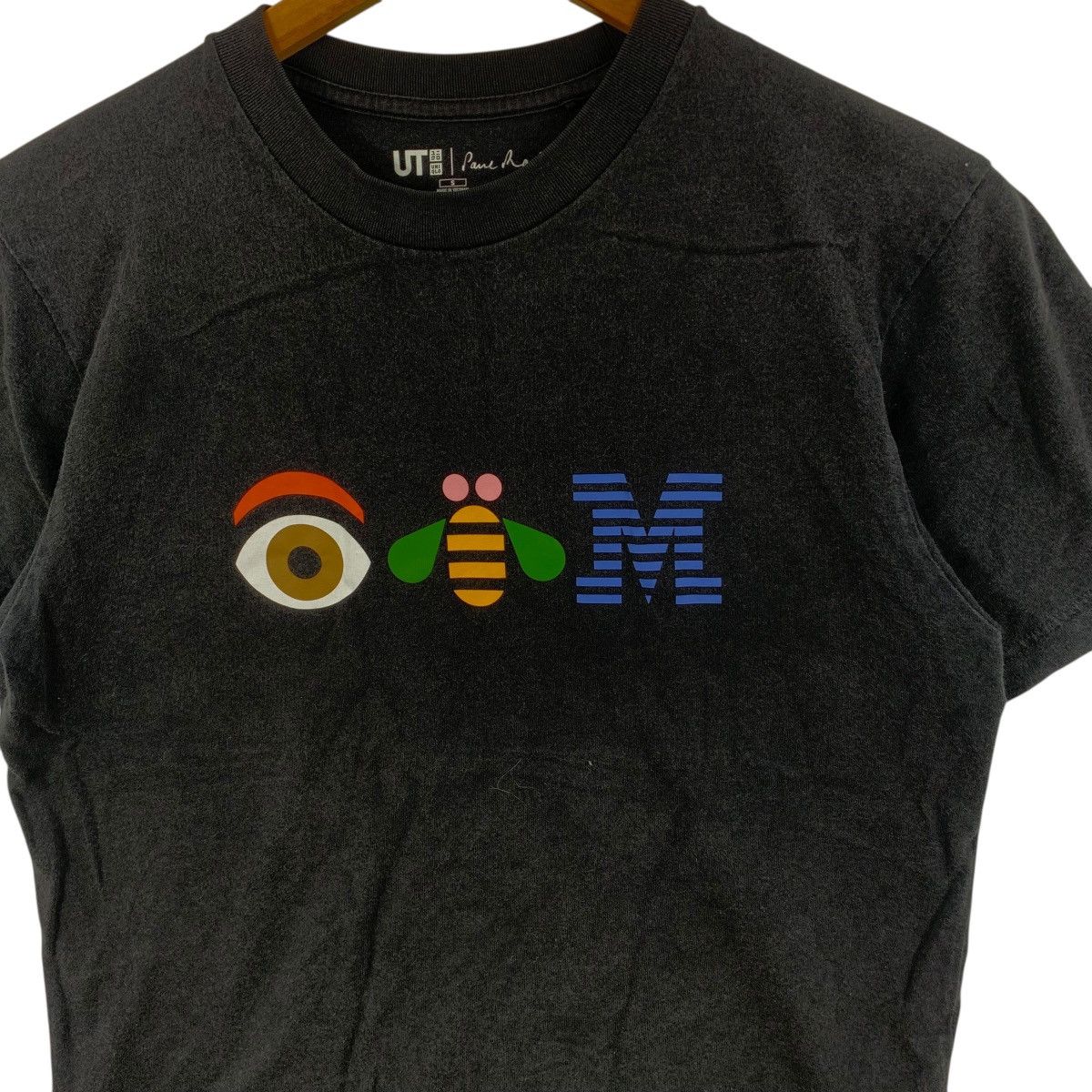Uniqlo UNIQLO x PAUL RAND IBM Rebus Design Logo Tee Shirt Top Size S / US 4 / IT 40 - 6 Thumbnail