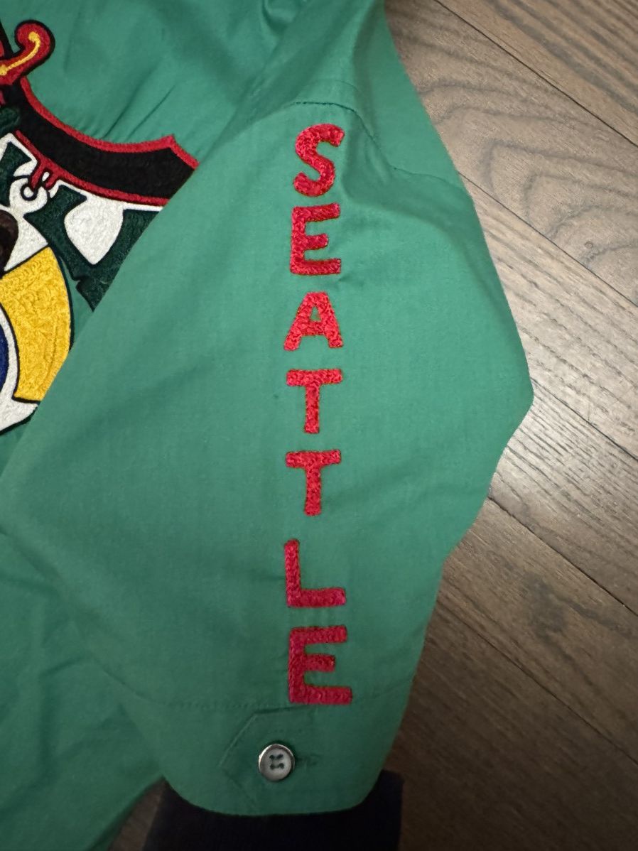 Vintage Vintage Seattle Shriners Flag Unit Shirt Size US L / EU 52-54 / 3 - 6 Thumbnail