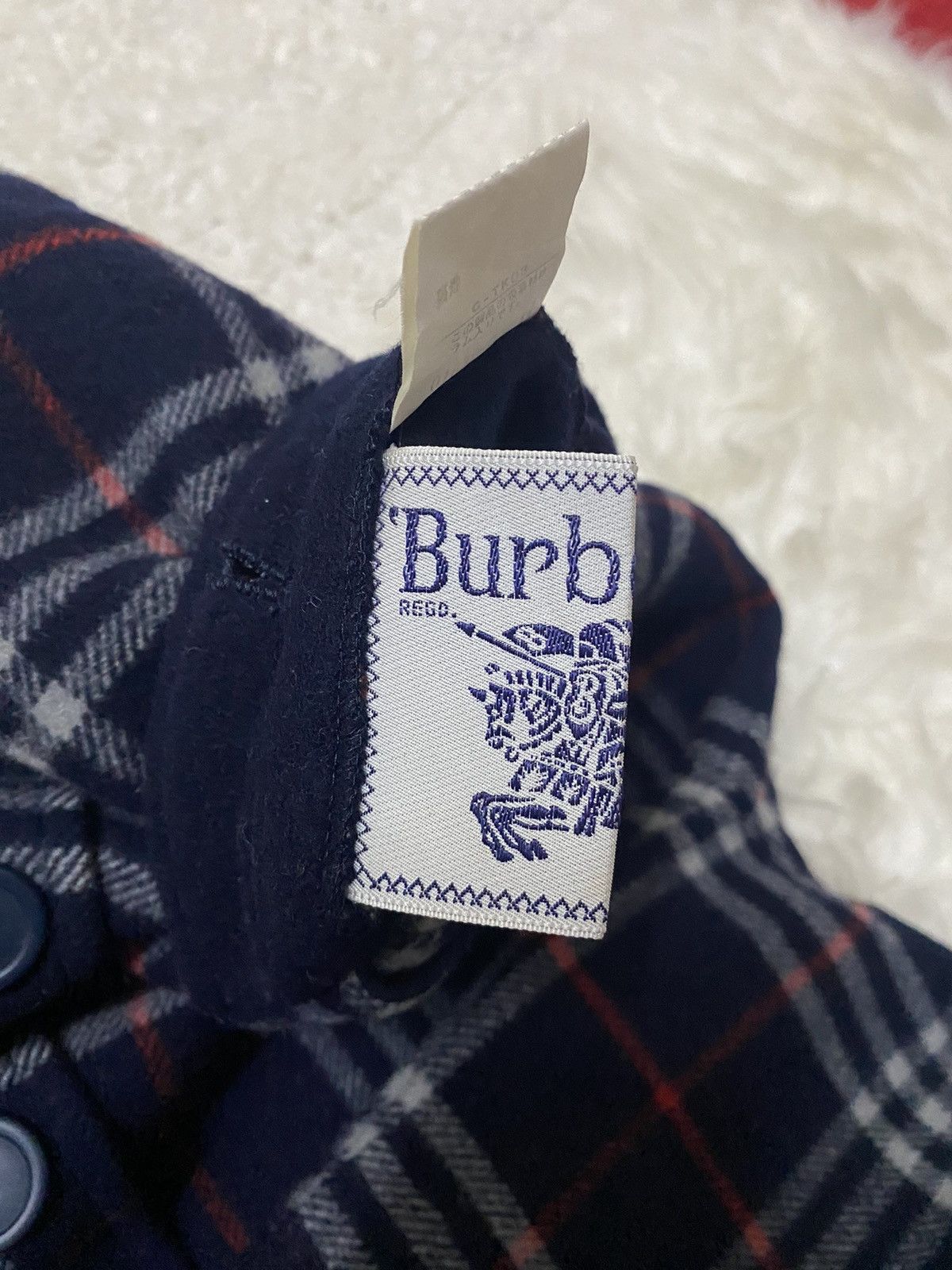 Burberry Prorsum × Vintage VINTAGE REVERSIBLE MONOGRAM WOOL BUTTONS UP BY BURBERRY’S Size US M / EU 48-50 / 2 - 8 Thumbnail
